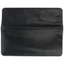 Valenta Faraday Pouch Echt Leer Insteekhoesje (max 17 cm x 8 cm) - Sleeve - Pouch - Zwart