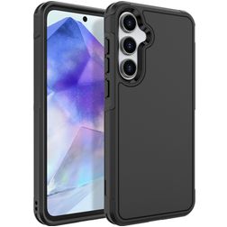 Mobigear Traveller Samsung Galaxy A55 Hoesje Hardcase Backcover Shockproof - Zwart