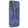 Mobigear Armor iPhone 12 Pro Max Hoesje Flexibel TPU Backcover Shockproof - Blauw