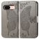 Mobigear Butterfly Google Pixel 8a Hoesje Bookcase Portemonnee - Grijs