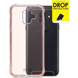 My Style Protective Flex Samsung Galaxy A6 (2018) Hoesje Flexibel TPU Backcover Shockproof - Soft Pink