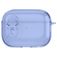 Mobigear Crystal Clip Apple AirPods Pro 1 Hardcase Hoesje - Blauw