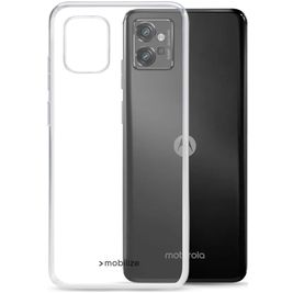 Mobilize Gelly Doorzichtig Motorola Moto G32 Hoesje Flexibel TPU Backcover - Transparant