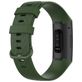 Mobigear Cross Siliconen Fitbit Charge 3 Bandje Gespsluiting - Groen