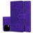 Mobigear Mandala iPhone 11 Hoesje Bookcase Portemonnee - Paars