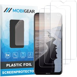 Mobigear Nokia G10 Screenprotector Folie - Case Friendly (3-Pack)