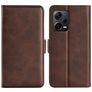 Mobigear Slim Magnet Xiaomi Redmi Note 12 Pro Plus Hoesje Bookcase Portemonnee - Bruin