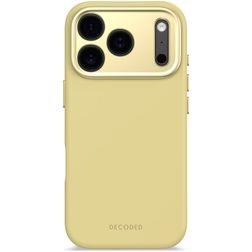 Decoded iPhone 17 Pro Siliconen Hoesje Backcover - Yuma Yellow