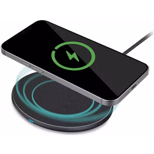 Mobilize Flat Draadloze lader Qi Wireless 2 Meter 15W - Grijs