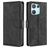 Mobigear Croco OPPO Reno 8 Pro 5G Hoesje Bookcase Portemonnee - Zwart
