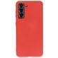 Mobiparts Samsung Galaxy S21 Siliconen Hoesje Backcover - Scarlet Red