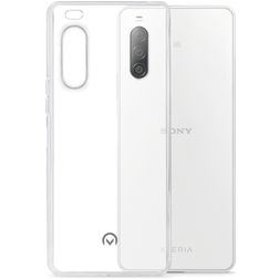 Mobilize Gelly Doorzichtig Sony Xperia 10 II Hoesje Flexibel TPU Backcover - Transparant