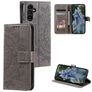 Mobigear Mandala Samsung Galaxy S25 FE Hoesje Bookcase Portemonnee - Grijs