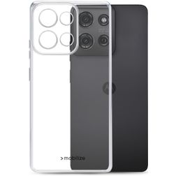 Mobilize Gelly Case Doorzichtig Motorola Moto G75 Hoesje Flexibel TPU Backcover - Transparant