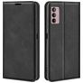 Mobigear Retro Slim Motorola Moto G42 Hoesje Bookcase Portemonnee - Zwart