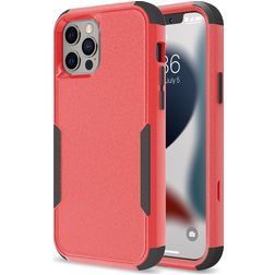 Mobigear Ultra Tough iPhone 14 Pro Max Hoesje Hardcase Backcover Shockproof - Rood