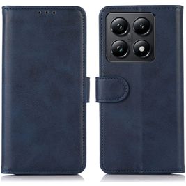 Mobigear Wallet Xiaomi 14T Hoesje Bookcase Portemonnee - Blauw