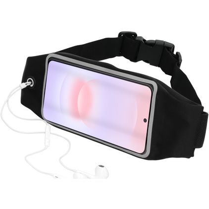 Mobiparts Comfort Fit Belt Telefoonhouder Hardlopen Samsung Galaxy A37 Sport Hoesje Neopreen Heuptas - Zwart