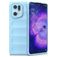 Mobigear Bumpy OPPO Find X5 Pro Hoesje Flexibel TPU Backcover - Blauw
