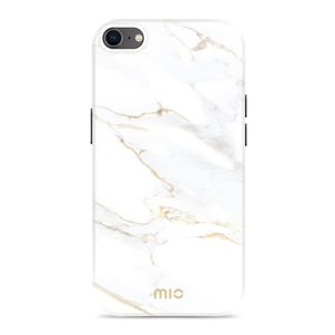 MIO iPhone SE (2022) MagSafe Hoesje Hardcase Backcover - White Marble