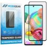Mobigear Premium Samsung Galaxy A71 Glazen Screenprotector - Case Friendly - Zwart