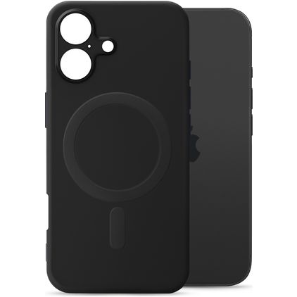 My Style Protective Flex iPhone 17 MagSafe Hoesje Flexibel TPU Backcover - Zwart