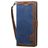 Mobigear Two Tone Huawei P40 Pro Hoesje Bookcase Portemonnee - Bruin / Blauw