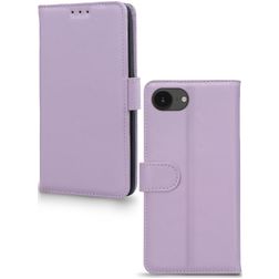 Mobilize Premium Gelly iPhone 17e Hoesje Bookcase Portemonnee - Paars