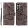 Mobigear Butterfly Samsung Galaxy A26 Hoesje Bookcase Portemonnee - Grijs