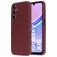 Mobiparts Samsung Galaxy A15 Siliconen Hoesje Backcover - Plum Red