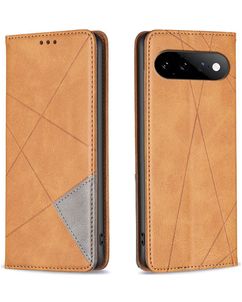 Mobigear Rhombus Slim Google Pixel 11 Hoesje Bookcase - Cognac