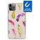 My Style Magneta iPhone 11 Pro Hoesje Flexibel TPU Backcover - Feathers