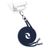 Valenta Nylon Lanyard Universeel Telefoonkoord Verstelbaar - Navy blue