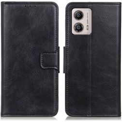 Mobigear Classy Motorola Moto G53 5G Hoesje Bookcase Portemonnee - Zwart