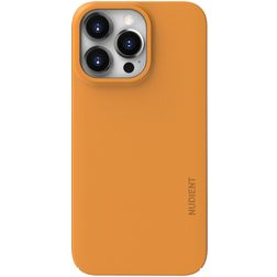 Nudient Thin Precise iPhone 13 Pro Hoesje Hardcase Backcover - Saffron Yellow
