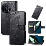 Mobigear Butterfly OnePlus 11 Hoesje Bookcase Portemonnee - Zwart