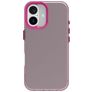 Mobigear Crystal iPhone 16 Hoesje Hardcase Backcover - Rood