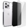 Speck Perfectly Clear ShieldView Doorzichtig iPhone 13 Pro Hoesje Hardcase Backcover Shockproof - Transparant
