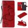 Mobigear Butterfly OPPO A94 5G Hoesje Bookcase Portemonnee - Rood