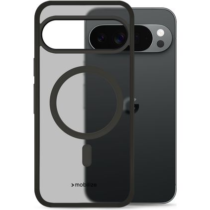 Mobilize Hybrid Google Pixel 11 Pro XL MagSafe Hoesje Hardcase Backcover Shockproof - Zwart