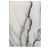 Mobigear Marble Hard Kunststof Paspoort Hoesje - Wit