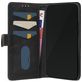 Mobilize Wallet iPhone 13 Hoesje Echt Leer Bookcase Portemonnee - Zwart