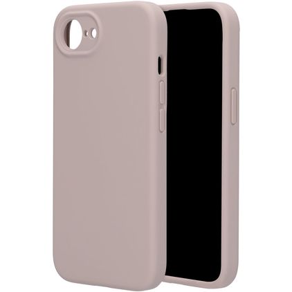 Mobiparts iPhone 17e Siliconen Hoesje Backcover - Soft Salmon