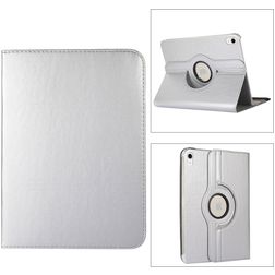 Mobigear DuoStand iPad 10 (2022) Hoes Draaibare Bookcase - Zilver