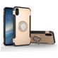 Mobigear Armor Ring iPhone XS Hoesje Hardcase Backcover Shockproof met Ringhouder - Goud