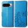 Mobigear Clover Google Pixel 9 Pro XL Hoesje Bookcase Portemonnee - Blauw