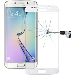 Mobigear Premium Samsung Galaxy S6 Edge Plus Glazen Screenprotector - Case Friendly - Wit