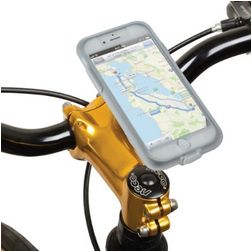 Tigra MountCase 2 RainGuard Bike Kit Telefoonhouder Fiets Fietsstuur Bevestiging Hoesje iPhone 8 Plus - Zwart