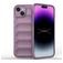 Mobigear Bumpy iPhone 15 Plus Hoesje Flexibel TPU Backcover - Paars