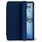 Decoded Textured Slim iPad Air 4 (2020) Hoes Flexibel Siliconen Bookcase - Navy Peony